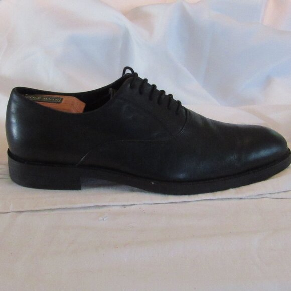 Salvatore Ferragamo Black Lace-Up Oxfords Size 43 EUR; Size 9 US Made in Italy - Picture 12 of 15